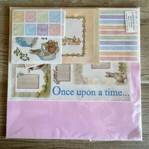 Beatrix Potter Scrapbook Kit # 17458 from the Book of the Month Peter Rabbit